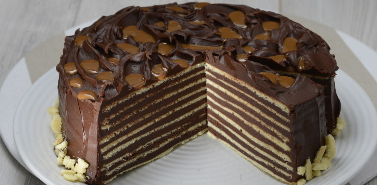 Receta de Torta Dobos pampeana