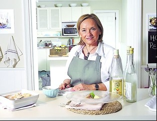 La cocinera muestra su vida