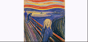 Subastarán una de las versiones de "El Grito" de Munch