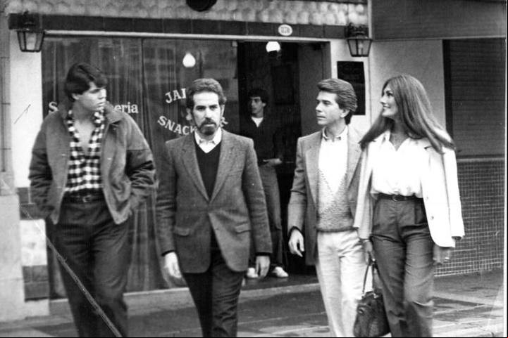 Tinelli, Eliaschev, Badía y Silvia Fernandez Barrios.