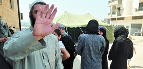 El desamparo de las mujeres que huyen de la guerra en Siria