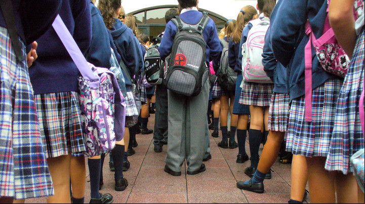 El voucher educativo está dirigido a familias con hijos en escuelas privadas. Foto: Nora Mazzini.