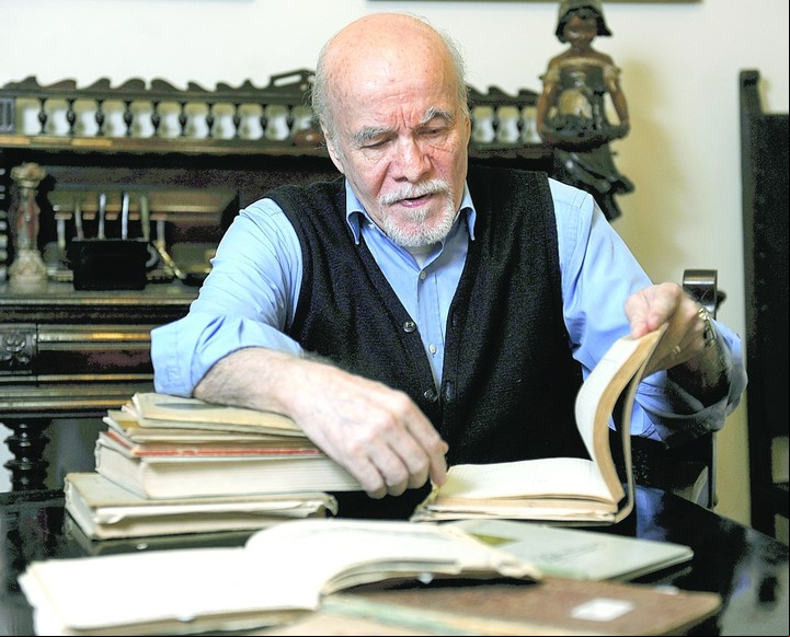 La Audiovideoteca conserva entrevistas a diferentes escritores, como Abelardo Castillo, fallecido en 2017. / Lucía Merle