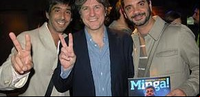 Alex Freyre regresó a Senado TV junto a su marido