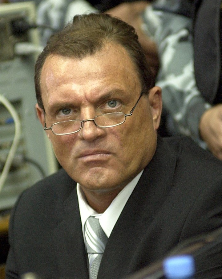 Horacio Conzi, durante el juicio en el que fue condenado.