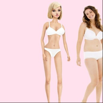 El cuerpo de Barbie, ¿es "real"?