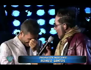 Y para el cierre, la imitación de Romeo Santos...