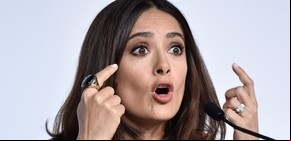 Salma Hayek, abanderada contra Trump