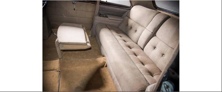 Limo Cadillac 1951 que perteneció a Peron saldra a subasta en la casa Bonhams de Londres