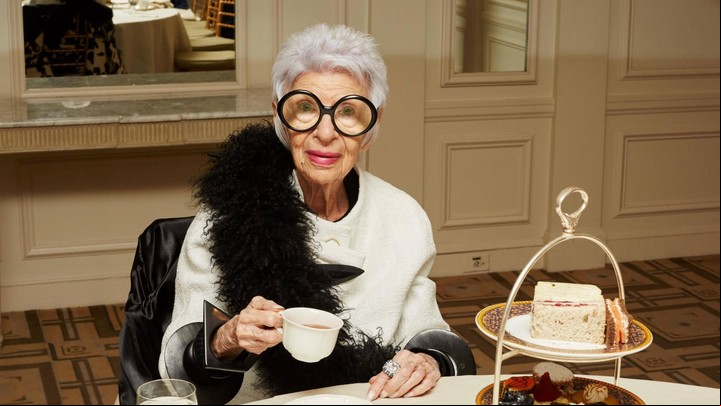 Iris Apfel. Foto: Facebook
