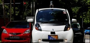 El primer taxi autónomo ya circula por las calles de Singapur