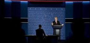 Hillary y Trump llegan en virtual empate al primer debate por TV
