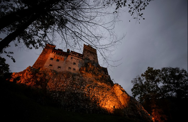 El castillo de Vlad el Empalador en Transilvania (AP).