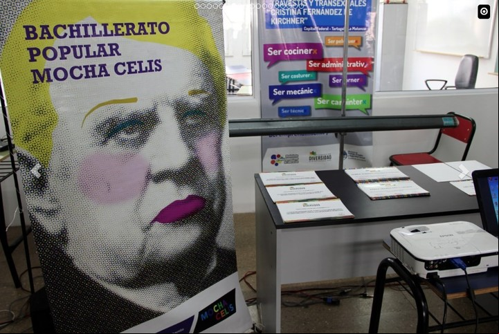 El Bachillerato Popular Trans Mocha Celis ya tiene 137 egresados y egresadas. Foto: DPA