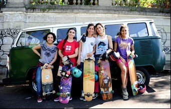 Skaters: las chicas quieren divertirse