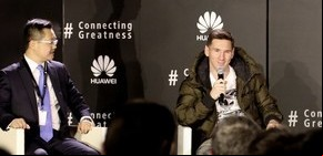Efecto Messi en celulares: fuerte avance de la china Huawei