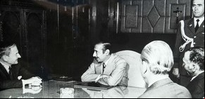 Las visitas de Rockefeller a la Argentina: Videla, Alfonsín, Menem y su amiga Amalita Fortabat