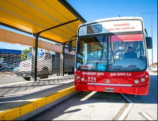 Los colectivos estrenaron el Metrobus de La Matanza