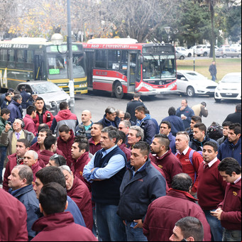 Paro de colectivos: qué acordó Ritondo con los compañeros del chofer asesinado