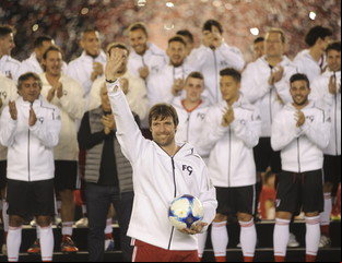 Fernando Cavenaghi, la sorpresiva presencia de River en Paraguay