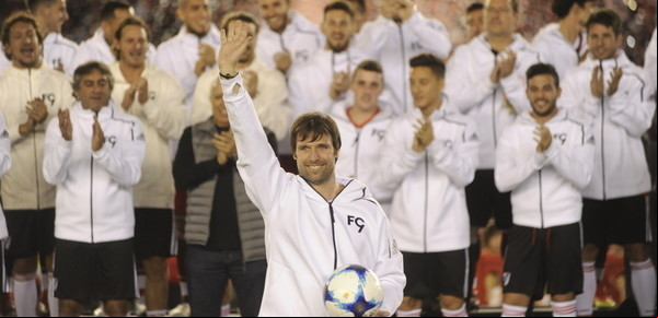 Fernando Cavenaghi, la sorpresiva presencia de River en Paraguay