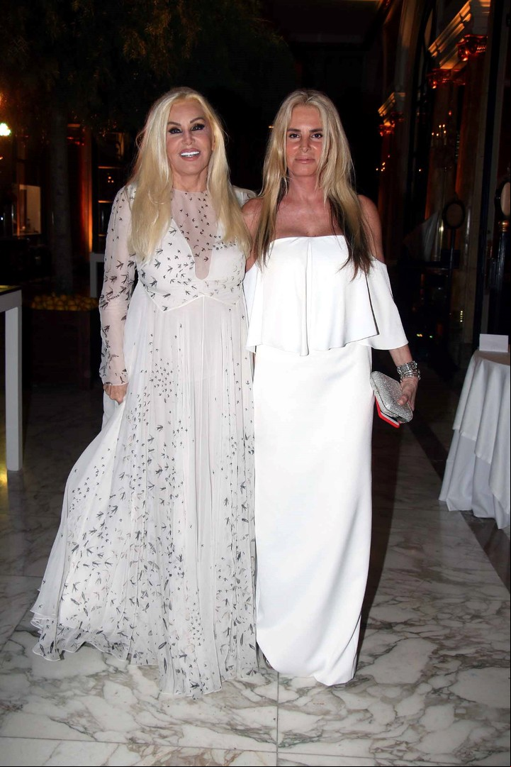 Susana Giménez y su hija Mercedes Sarrabayrouse