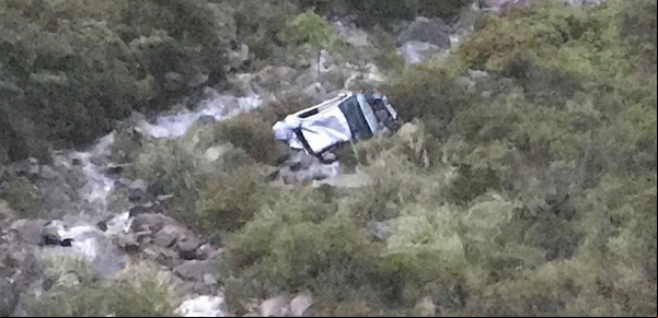 Madre e hija murieron al desbarrancar con el auto en las sierras de Córdoba