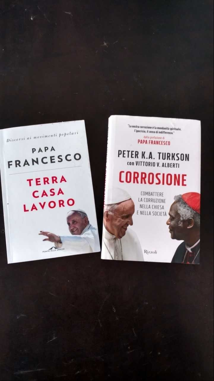 Dos libros que muestran el pensamiento del Papa Francisco. libros sobre pensamientos del papa presentacion nuevo libro tapa tapas