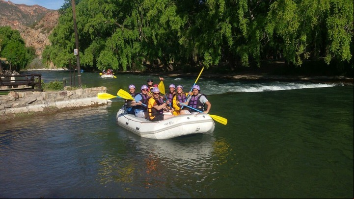 Rafting en San Rafael, Mendoza.