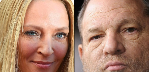 Uma Thurman contó cómo la acosó Harvey Weinstein