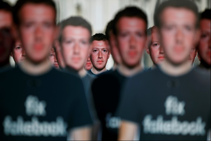 El CEO de Facebook hablará hoy y mañana ante los comités judiciales de Comercio, Ciencia y Transporte del Senado estadounidense. AP