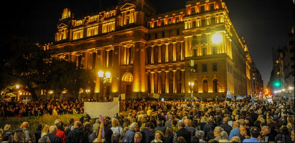 Una multitud volvió a marchar a Tribunales para reclamar contra la impunidad y la corrupción