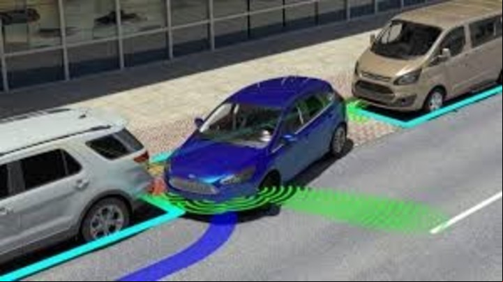 El asistente de estacionamiento permite encontrar el luegar adecuado y realizar la maniobra de manera casi autónoma.