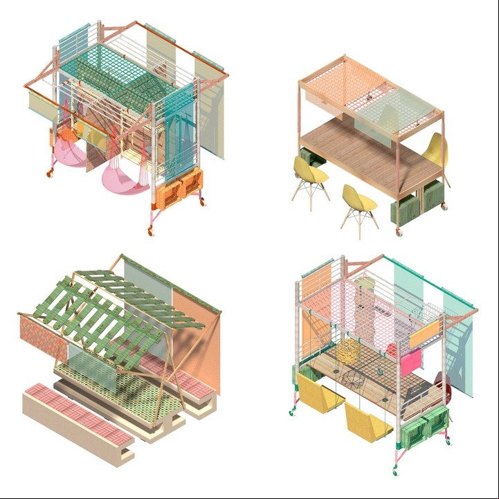 Izaskun Chinchilla. Reforma de un espacio de coworking.