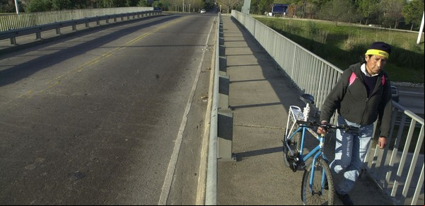 Construyen rotondas para agilizar el tránsito en otra bajada de Panamericana