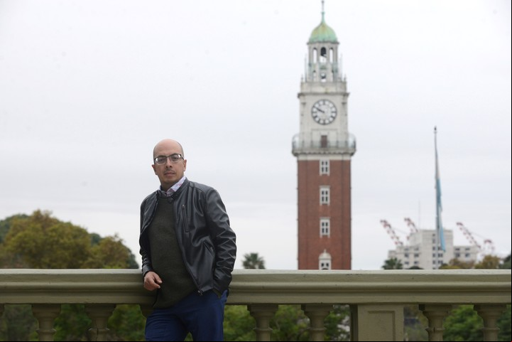 Desde México. Jorge Volpi se suma al Jurado de Honor del Premio Clarín Novela 2019. Foto: Luciano Thieberger.