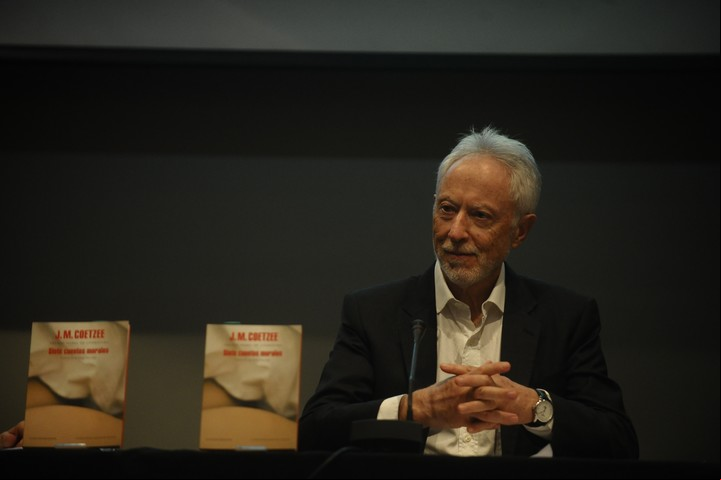 Coetzee en la Feria del Libro de Buenos Aires. German García Adrasti