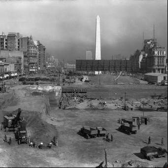 El Obelisco cumple 87 años: construido para celebrar los 400 años de la primera fundación de Buenos Aires, su historia en fotos