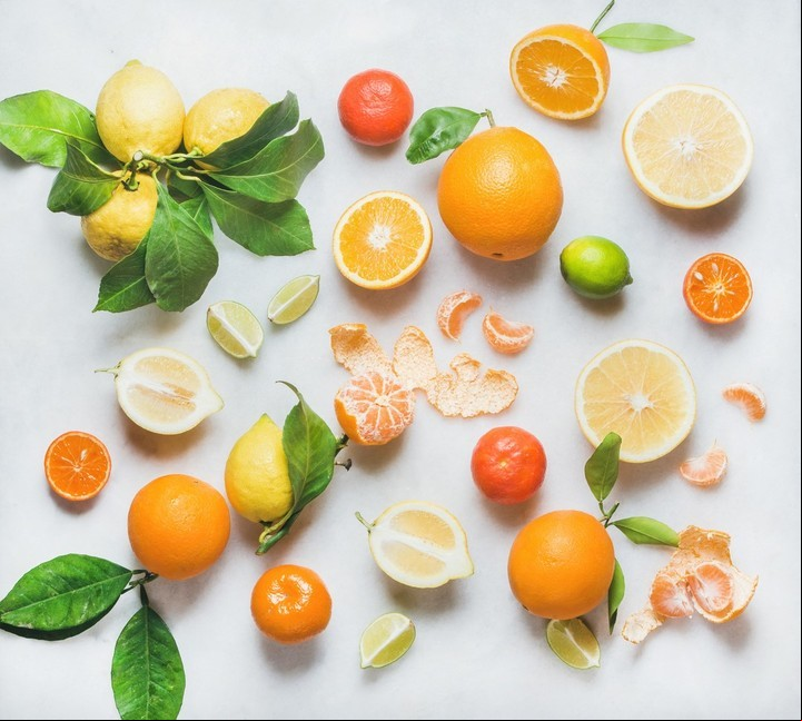 Los cítricos aportan vitamina.