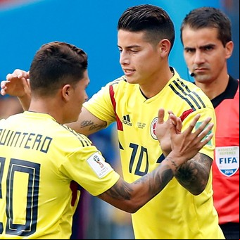 Ni la magia de James Rodríguez pudo revertir la derrota de Colombia