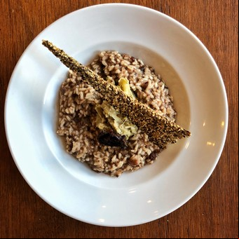 Risotto de morcilla