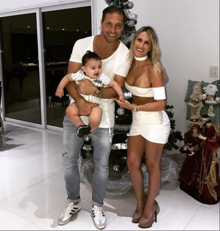Néstor Pitana y Romina Ortega, una relación que comenzó en 2014. (Instagram).
