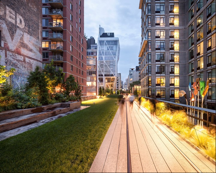 El High Line, una de las obras emblemáticas del estudio Diler Scofidio + Renfro (Robert Wright/The New York Times).