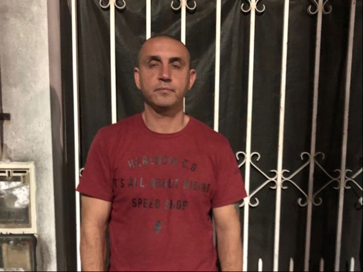 Andrés "Pillín", Bracamonte, el líder de la barra brava de Rosario Central.