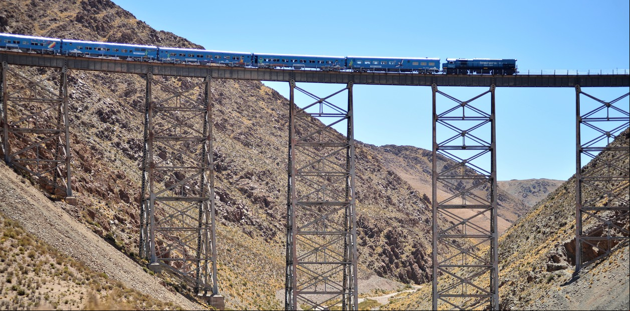 Tren a las Nubes. Foto: Ministerio Turismo Salta.