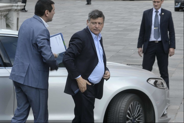 Reunión de Gobernadores con el Presidente Mauricio Macri. Domingo Peppo. Foto Emmanuel Fernández
