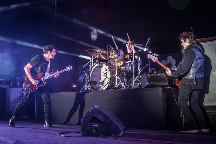 Divididos festejó sus aniversario 30 años en el Hipódromo de Palermo. Foto gentileza Nacho Arnedo