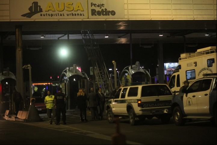La reconstrucción del crimen fue realizada por Gendarmería Nacional. Foto: Mario Sayes