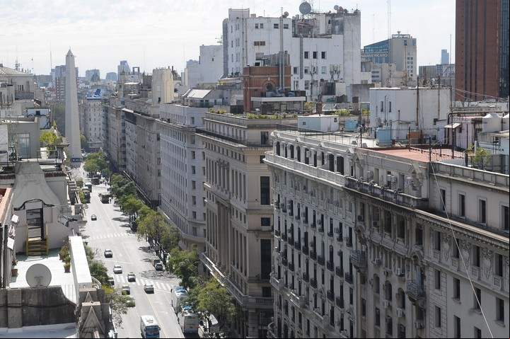 Panorámica. Desde el Bencich de Saénz Peña 616. / Silvana Boemo