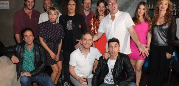 El elenco de "ista" celebró en un boliche el fin del rodaje